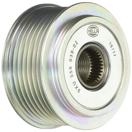 HELLA 9XU 358 039-021 Poulie roue libre