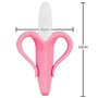 Anneau de dentition pour bébé – Brosse à dents banane – Disponible dans différentes couleurs avec étui cadeau gratuit