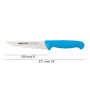 Arcos Couteau de Cuisine Professionnel - Lame Acier Inoxydable Nitrum 15 cm - Durabilité et Précision - Manche Ergonomique Bleu