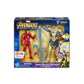 Hasbro Collectibles - Avengers 6 Inch Iron Man Vs. Thanos Battle Set(Marvel) Hasbro Collectibles - Avengers 6 Inch Iron Man Vs. Thanos Battle Set(Marvel)