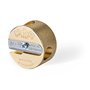 M+R 706021000 Taille-crayon rond double en laiton