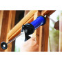Labor 1202270 Pistolet silicone professionnel en aluminium, bleu