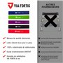 VIA FORTIS Bande Élastique Musculation [avec Instructions d'exercices et Sac de Transport] Resistance Band, Bandes Élastiques po