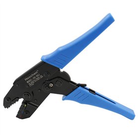 Heschen Pince à sertir à cliquet, HS-30J, outils de sertissage isolés pour cosses de câble, utilisation pour 1-2,5-6 mm² (20-10  Heschen Pince à sertir à cliquet