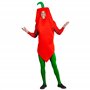 WIDMANN "CHILI PEPPER" (costume) - (One Size Fits Most Adult), Rouge/Vert