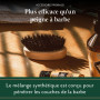 Proraso | Brosse à barbe et moustache – Brosse démêlante en soies naturelles de sanglier – Brosse avec manche en bois confortabl