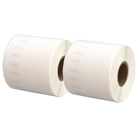 2 Compatibles Rouleaux Papier 99019 S0722480 59mm x 190mm Étiquettes pour Dymo LabelWriter 4XL 450 400 330 320 310 Twin Turbo Du