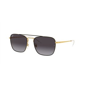 Ray-Ban 0RB3588 90548G 55 Montures de Lunettes, Noir (Gold on Top Black), Homme Ray-Ban 0RB3588 90548G 55 Montures de Lunettes