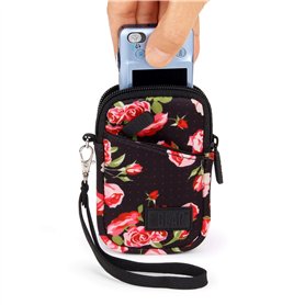 USA Gear Housse Sacoche Appareil Photo Compact Numérique, Etui Rembourré en Néoprène Résistant, Protection Robuste et Durable -  USA Gear Housse Sacoche Appareil Photo Compact Numérique
