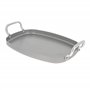 De Buyer - Plancha lisse rectangulaire en tôle d'acier MINERAL B - 38 x 26 cm - Fabriquée en France