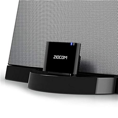 ZIOCOM Récepteur Adaptateur Bluetooth 30 Broches pour iPhone iPod Bose SoundDock et Autres Haut-parleurs Dock 30 Broches avec câ
