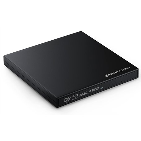 techPulse120 Blu-Ray Externe 3D M-Disc BDXL USB 3.0 Lecteur Graveur Superdrive UltraSlim Lecteur BD DVD CD Ultra pour Ordinateur