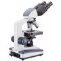 AmScope Microscope de laboratoire à LED 40X-2500X avec 50 lames vierges