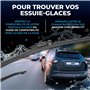 VALEO Silencio Essuie-glace - VR272 Balai d'Essuie-glace Plat 335 mm de Haute Performance, Visibilité Supérieure à 360 Degrés -