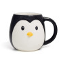 Balvi Mug Pingo Pingouin en Forme de Coupe la tête capacité 400ml Lave-Vaisselle et Micro-Ondes Céram