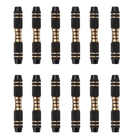 MagiDeal 12 Pcs Cuivre 16g Barrels Fût de Fléchettes Accessoire Jeu de Fléchettes