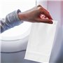 ULTNICE 25pcs Sacs Barf jetables Voyage Vomit Sacs (Blanc)