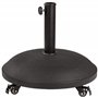 AKTIVE Support de Parasol Rond avec Roues