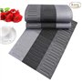 ISIYINER Sets de Table,Placemats Set Lot de 6 Lavables PVC Tapis de Table Antidérapantes Résistant à la Chaleur pour Dîner Cuisi