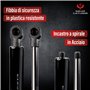 Vérins à gaz de hayon arrière compatibles avec Toyota Auris 09/2005-2009 Hayon Coffre Asta