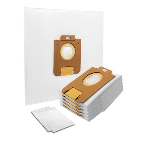 MisterVac | compatible avec les sacs de rechange pour sacs d'aspirateur 10 pièces AEG VX4 1-WR A EFFICIENCY