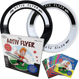 Activ Life Active Flyer : Anneaux de Frisbee aérodynamiques – Amusant en Plein air pour Les Enfants, garçons ou Filles de Tous â Activ Life Active Flyer : Anneaux de Frisbee aérodynamiques – Amusant en Plein air pour Les Enfants