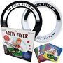 Activ Life Active Flyer : Anneaux de Frisbee aérodynamiques – Amusant en Plein air pour Les Enfants