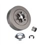 Pignon de Tambour d'embrayage 3/8" 6 Dents Rondelle Clip Roulement à Aiguilles Kit pour Stihl 017 018 021 023 025 MS170 MS180 MS