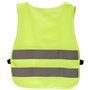 Lot de 2 gilets réfléchissants pour enfants Jaune 43,2 x 36,2 cm