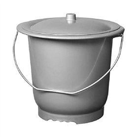 les colis noirs lcn Seau Hygiènique Enfant Gris Silver avec Anse et Couvercle - Pot Chambre - 065 les colis noirs lcn Seau Hygiènique Enfant Gris Silver avec Anse et Couvercle - Pot Chambre - 065