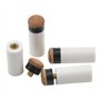 BGTXINGI 15 Ensemble (DE 30 Couvre-sièges de) de Billard Cue Blanc Pur Embouts avec Super Queue à Visser remplaçable Conseils (1