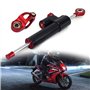 Stabilisateur d'amortisseur de direction universel CNC pour moto
