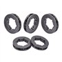 Cancanle 5 pièces .325 7 Dents Jante de Pignon pour Husqvarna 340 345 346XP 350 353 357 359 50 51 55 40 45 Tronçonneuse Petit 7