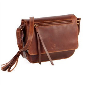ALMADIH sac a main cuir véritable ELSA, sac bandoulière Marron Vintage, serviette sac porté épaule Messenger sacoche business or ALMADIH sac a main cuir véritable ELSA
