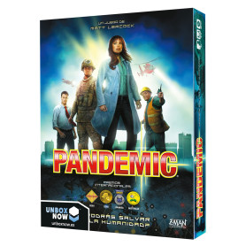 Z-man Games - Jeu de société «Pandemic» en espagnol (réf. ZM7101ES) - Langue espagnole Z-man Games - Jeu de société «Pandemic» en espagnol (réf. ZM7101ES) - Langue espagnole