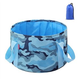 Apanphy® Seau portatif Pliable, capacité de Stockage d'eau Jusqu' à 15 litres, idéal pour Les activités extérieures, la pêche et Apanphy® Seau portatif Pliable