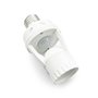 LED E27 Douille Culot Detecteur De Mouvement AC10-240V 60W Max - Blanc 1PCS
