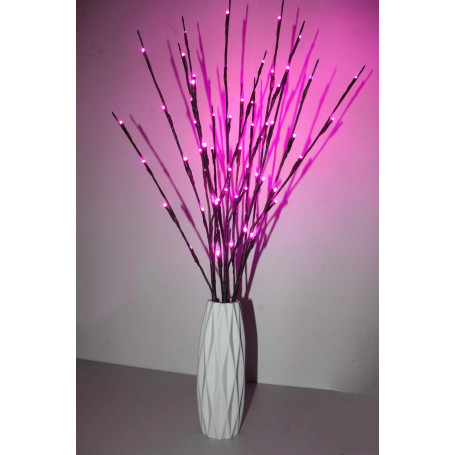 Fantasee Lot de 3 branches de sapin lumineuses de décoration à LED (76 cm)