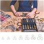 6 Tailles - pour la Fabrication/réparation de Bijoux - Créez Bracelets