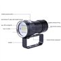 Lampe de Plongée sous Marine IPX8 Etanche 18000LM Lampe Torche sous l'eau 80m pour Photographie et Vidéo