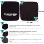 PULLUP & DIP Fitness Grip Pads [Set de 4] pour Musculation et Bodybuilding, Poignées pour Entraînement, 2 Paires de Gants Rembou