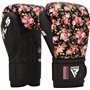 RDX Femme Gants de Boxe Muay Thai d'entrainement, Maya Hide Cuir, Sparring Kickboxing MMA Boxing Gloves, Gants pour Sac de Frapp