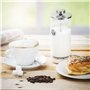 Coffee Fox Emulsionneur à lait en verre - Mousseur à lait manuel & French Press 450 ml