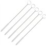 UU19EE 5pcs / lot Pinceau Brosse De Nettoyage en Acier Inoxydable Lavage Tuyau Paille Brosses Brosse Nettoyant pour Bouteille Ca
