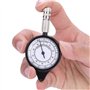 DEWIN Curvimetre, Outil de Carte Mini Mesureur de Carte Extérieur Calculateur de Distance Outil de Cartographie Roue en Métal