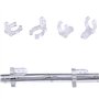 Lot de 40 clips de fixation pour tube lumineux LED