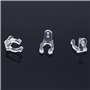 Lot de 40 clips de fixation pour tube lumineux LED
