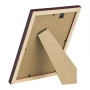 WOLTU Lot de 5 Cadre Photo 13x18cm Cadre en Bois Massif avec Passe Partout, Suspendre Horizontalement ou Verticalement, Décorati