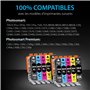 Smart Ink Cartouche d’Encre Compatible pour HP 364 XL 364XL High Yield 10 Pack (2 Noir & 2PBK Cyan Magenta Jaune) pour HP Photos