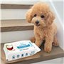 Lingettes de toilettage pour chiens et chats (paquet de 100) by Best Pet Supplies - senteurs naturelles pour les peaux sèches ou